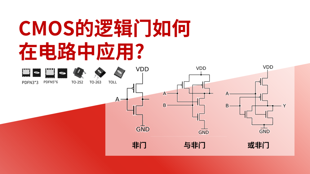 CMOS的逻辑门如何应用在电路中