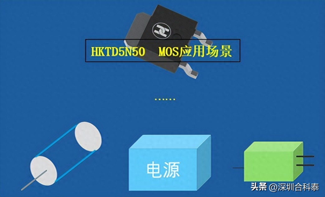 The maximum drain-source voltage is 500V V. What are the application scenarios of this MOS transistor?