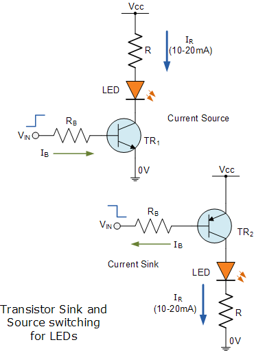 led晶体管驱动器电路图